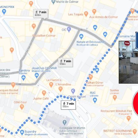 Aux Bijoux De Colmar - Le Saphir - 1 Parking Gratuit Διαμέρισμα Εξωτερικό φωτογραφία